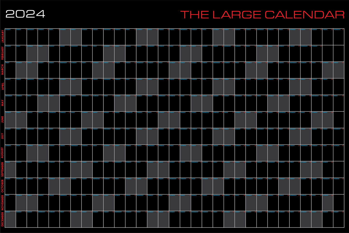 The Large Calendar